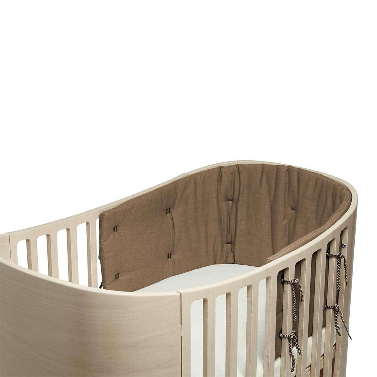 Leander - Bumper for Leander - Classic™ baby cot, Mocca