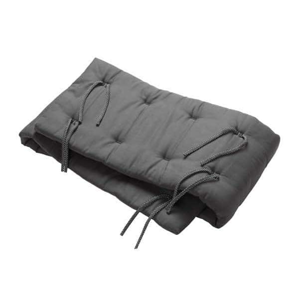 Leander - Bumper for Leander - Linea™ and Luna™ baby cot, Cool grey