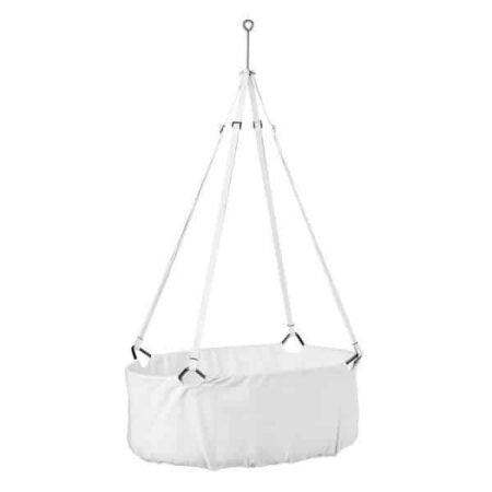 Leander - Classic™ Cradle w. mattress, White
