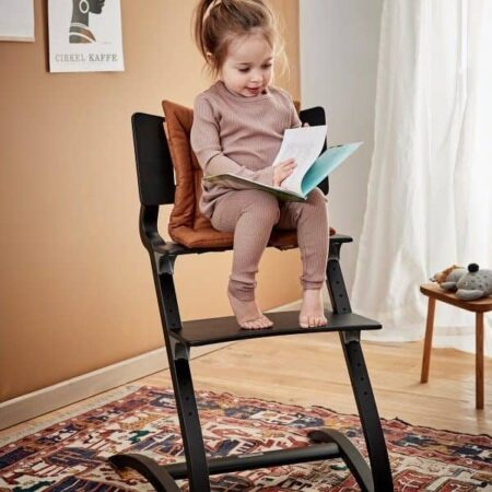 Leander - Classic™ High chair wo. Safety Bar, Black