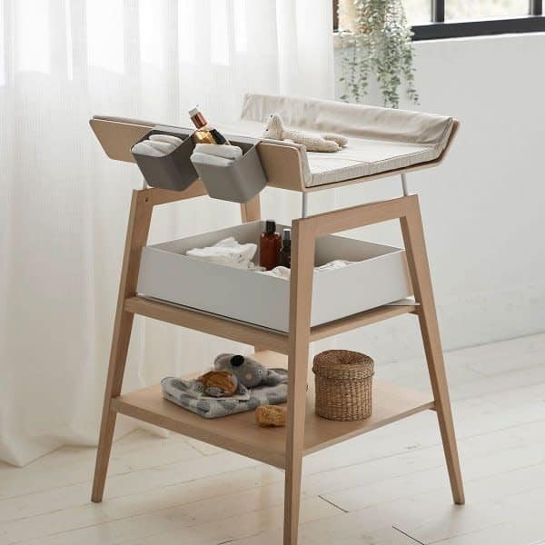 Leander - Cushioncover for Leander - Linea™ changingtable, Cappuccino