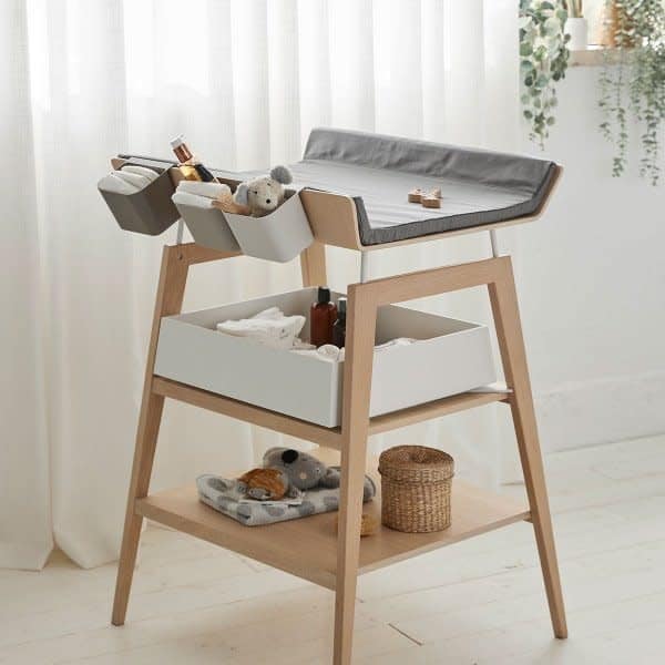 Leander - Cushioncover for Leander - Linea™ changingtable, Cool grey