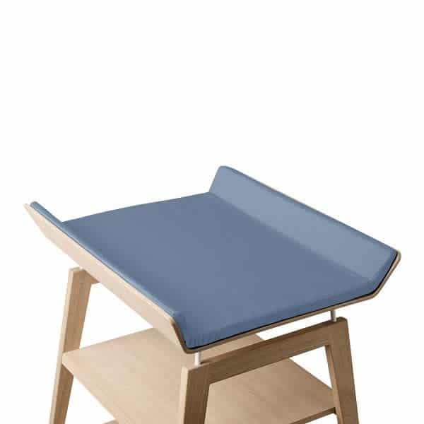 Leander - Cushioncover for Leander - Linea™ changingtable, Dusty blue
