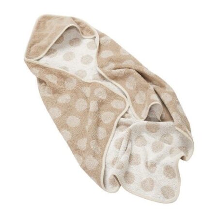 Leander - Hoodie, Dots, Organic Cotton, Cappuccino