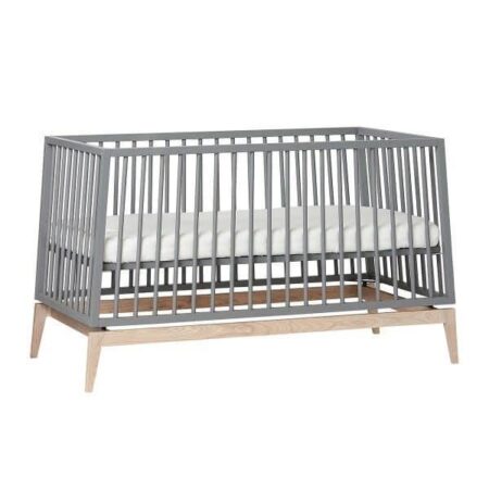 Leander - Luna™ baby cot, 140x70 cm, Grey