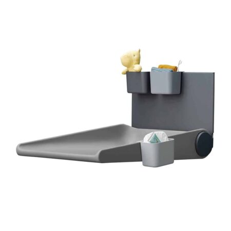 Leander - Wally™ wall mounted changing table, Dusty grey