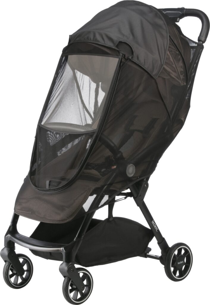 Leclerc - Baby Mosquito Net Black /Transparant