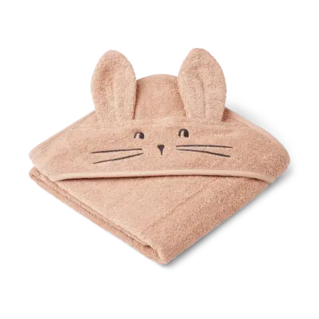 Liewood - Albert Rabbit Hooded Towel - Pale Tuscany