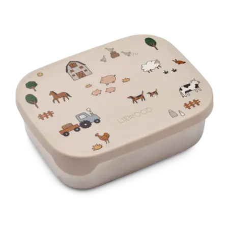 Liewood - Arthur lunchbox - Farm / Sandy