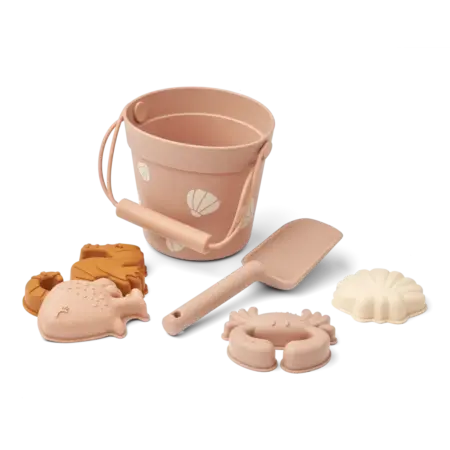 Liewood - Dante Cherry Beach Set - Shell / Pale tuscany