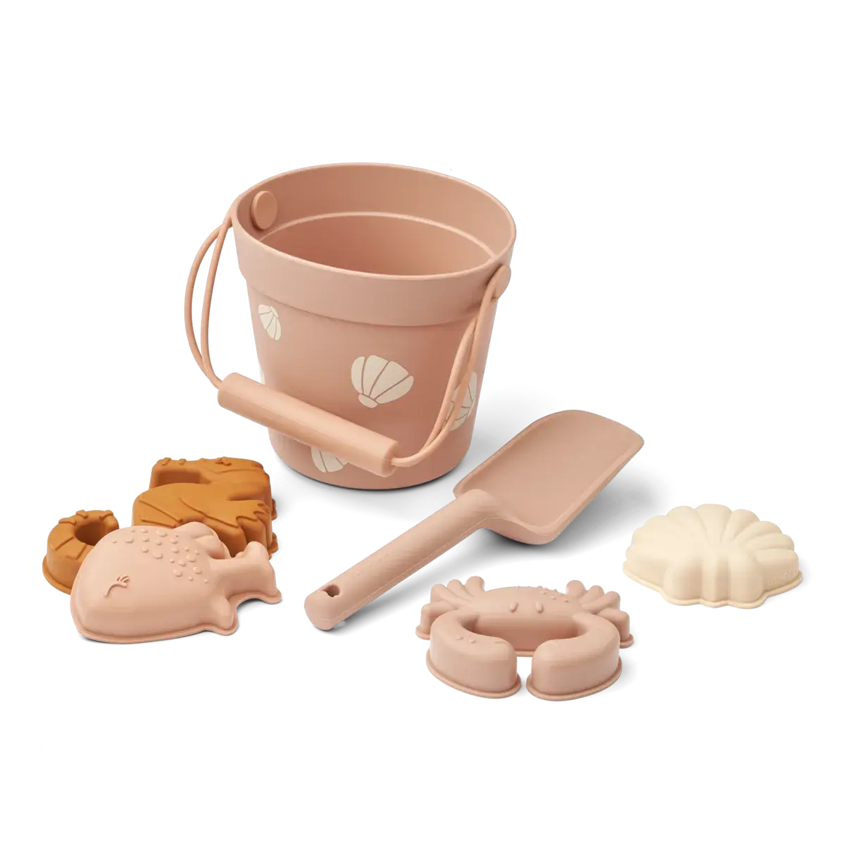 Liewood - Dante Cherry Beach Set - Shell / Pale tuscany