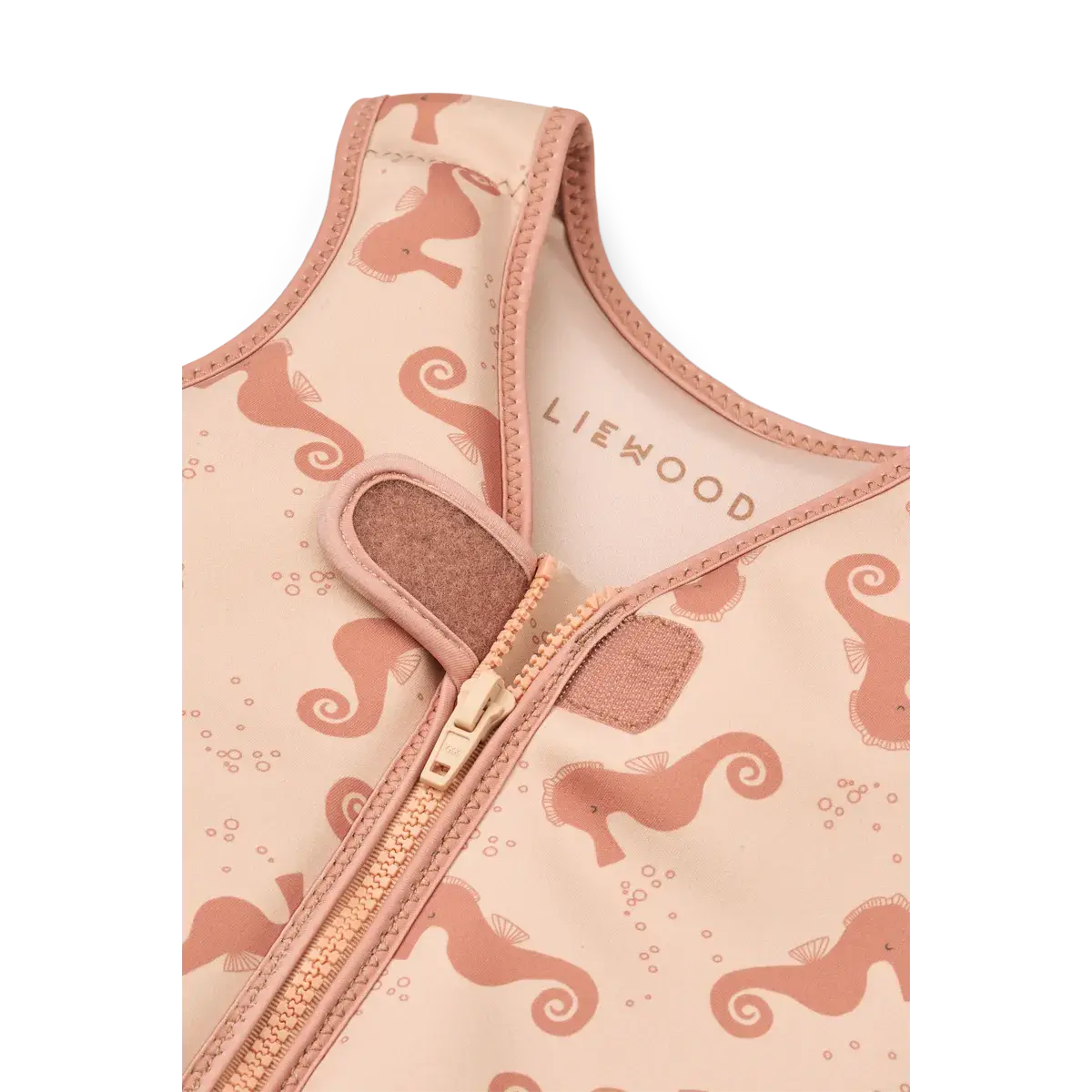Liewood - Dove Swim Vest - Seahorse / Apple blossom 11-15Kg