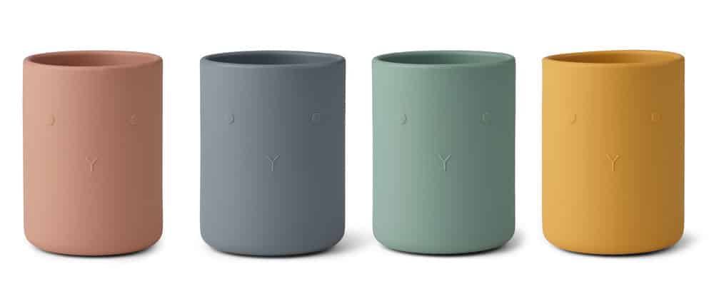 Liewood - Ethan cup - 4 pack 9511 Rabbit multi mix