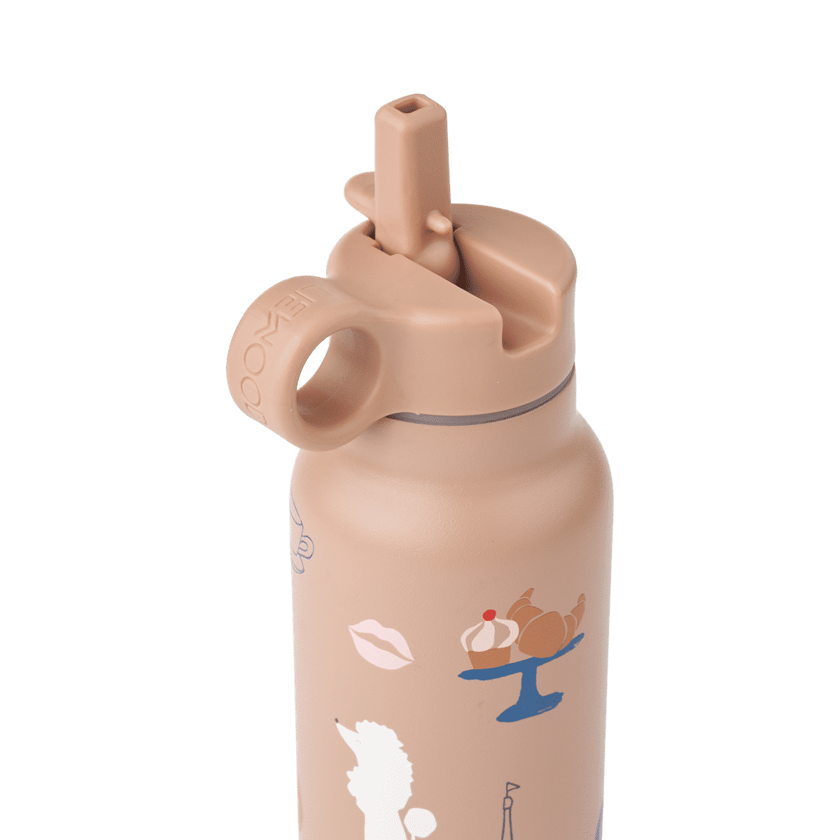 Liewood - Falk water bottle 350 ML - Paris/Pale tunscany