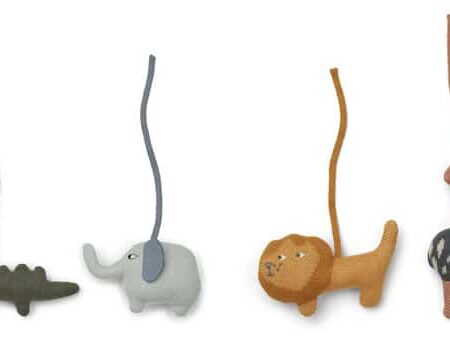 Liewood - Helmut playgym accessories - 6 pack 1114 Safari mix