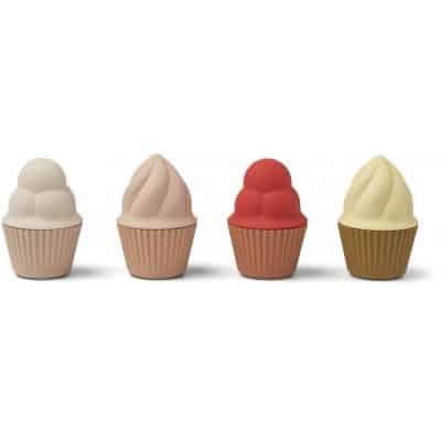 Liewood - Kate cupcakes toy 4-pack - rose multi mix