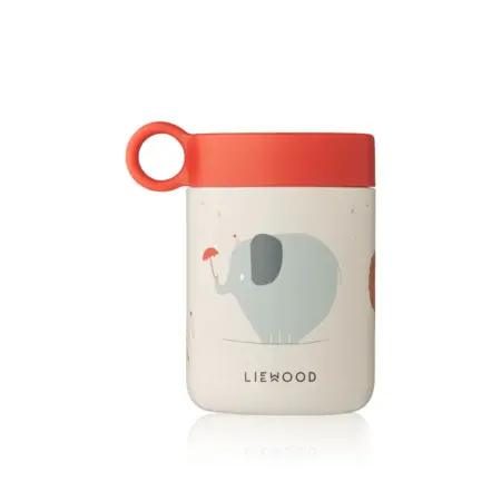Liewood - Kiani Printed Food Jar - Circus Sandy