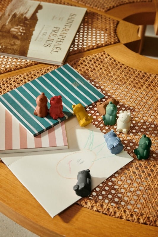 Liewood - Walace Crayons mr. bear yellow mellow multi mix