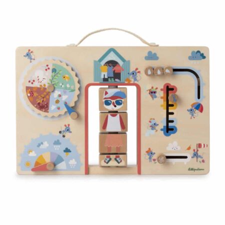 Lilliputiens - Alice Kleedt Zich Volgens Het Weer - Leerkoffer