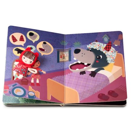 Lilliputiens - Chaperon Rouge Roodkapje - Parcours Boek