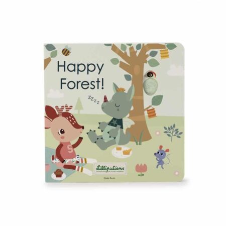 Lilliputiens - Happy Forest Voelboek Met Geluiden