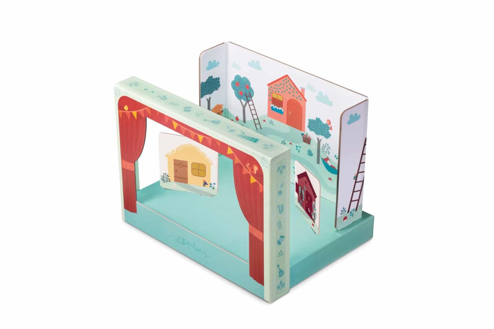 Lilliputiens - Louis Magnetisch Theater De Wolf En De 3 Biggetjes