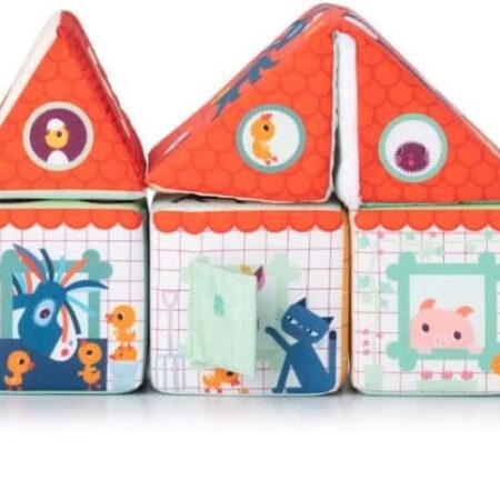 Lilliputiens - Stapelkubussen Boerderij