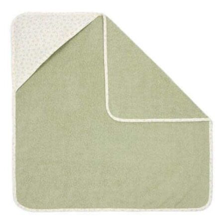 Little Dutch - Badcape hydrofiel Blueberry Leaves - 100x100 cm