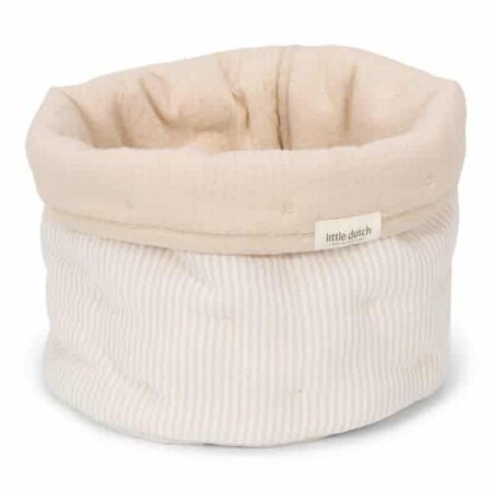 Little Dutch - Commodemandje klein - Pure Soft Beige Stripe
