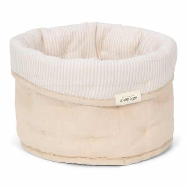 Little Dutch - Commodemandje klein - Pure Soft Beige Stripe