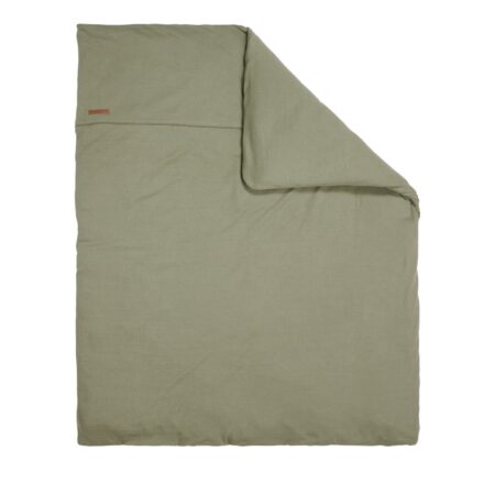Little Dutch - Dekbedovertrek wieg Pure Olive