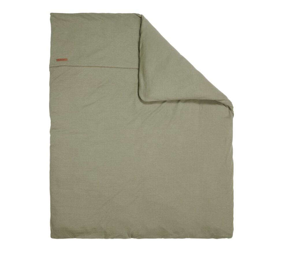 Little Dutch - Dekbedovertrek wieg Pure Olive