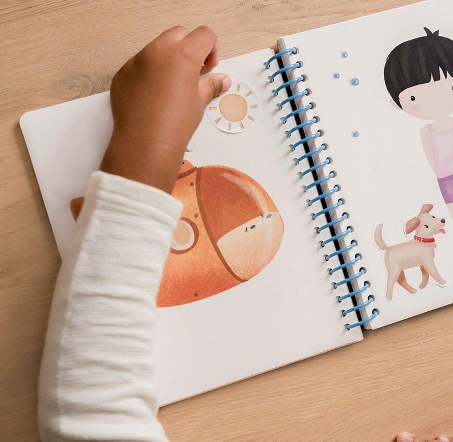 Little Dutch - Dress up boek Jim & Friends Fairy Garden