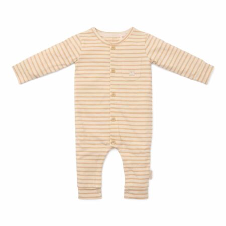 Little Dutch - Eendelige Pyjama Natural Stripes