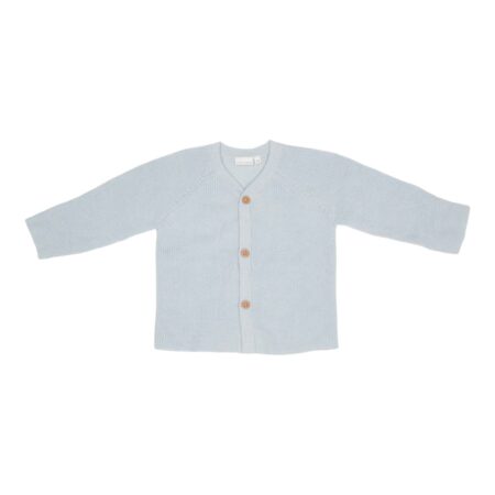 Little Dutch - Gebreid vestje Soft Blue