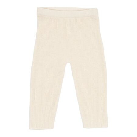 Little Dutch - Gebreide broek Soft White