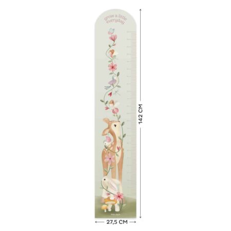 Little Dutch - Groeimeter muursticker Fairy Garden