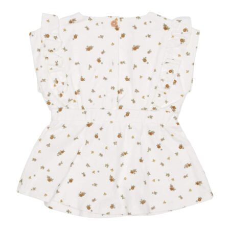 Little Dutch - Jurkje mouwloos corduroy White Blossom