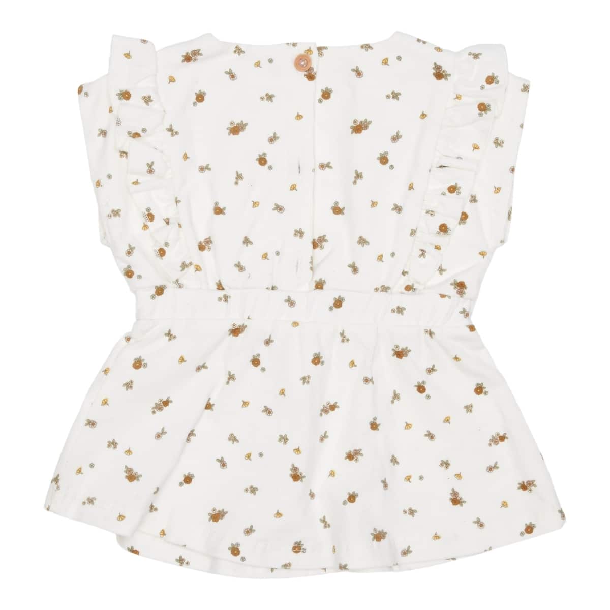 Little Dutch - Jurkje mouwloos corduroy White Blossom