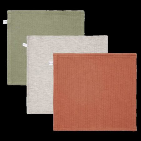 Little Dutch - Monddoekjes Pure Olive rust