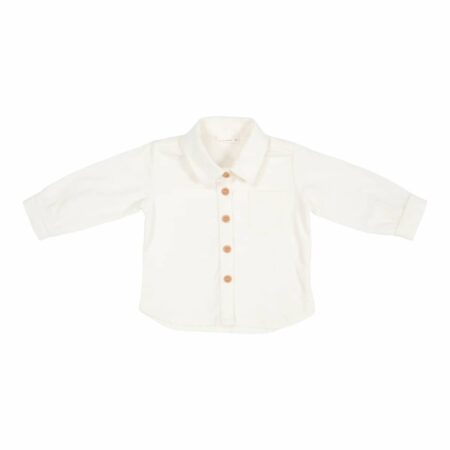 Little Dutch - Overhemd corduroy Soft White