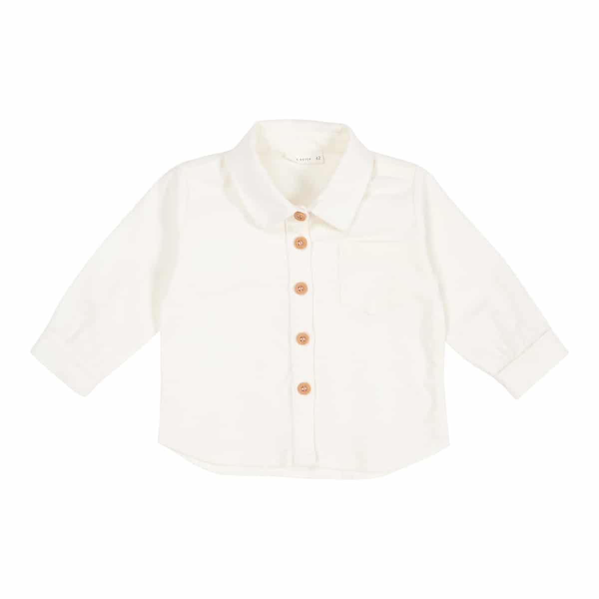Little Dutch - Overhemd corduroy Soft White