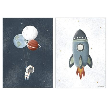 Little Dutch - Poster Space - A3