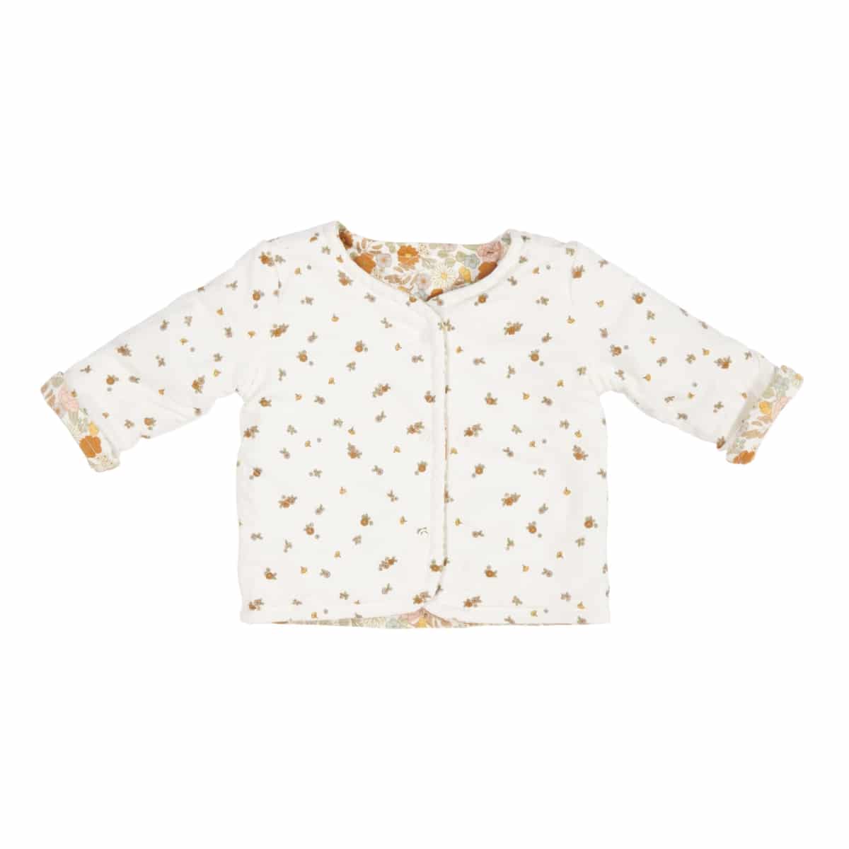 Little Dutch - Reversible babyjasje Vintage Sunny Stripes/Green