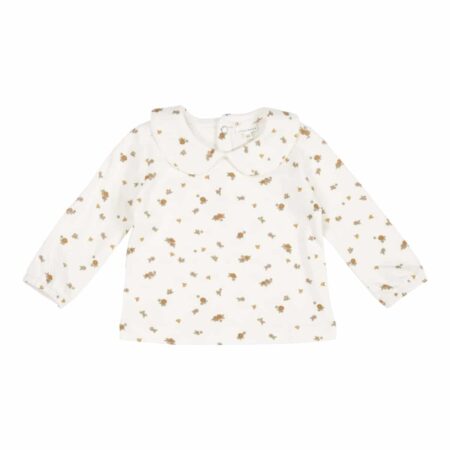 Little Dutch - Shirt lange mouw ronde kraag White Blossom