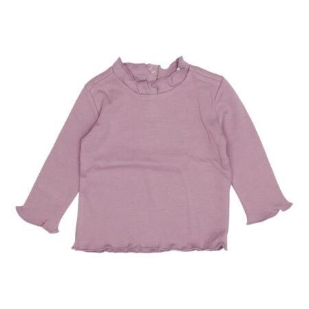 Little Dutch - Shirt lange mouw ruches Mauve