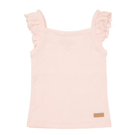 Little Dutch - Singlet met volants Pink