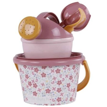 Little Dutch - Strandset Roze Sunny Flowers