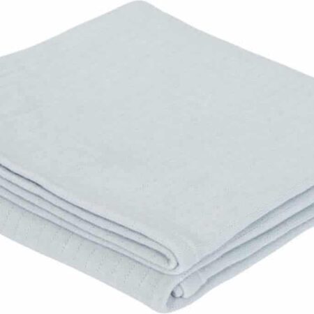 Little Dutch - Swaddle doek 120 x 120 Pure Soft Blue