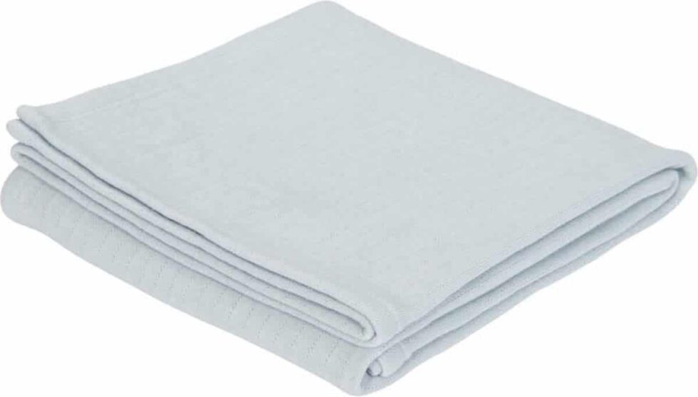 Little Dutch - Swaddle doek 120 x 120 Pure Soft Blue